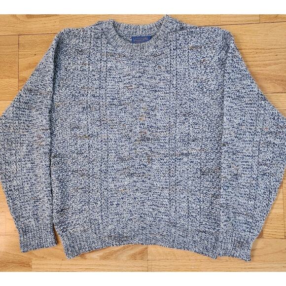 Vtg Pendleton Wool Sweater Sz Medium Mens Sz Medium Virgin Wool Made In USA 70s - Picture 1 of 12